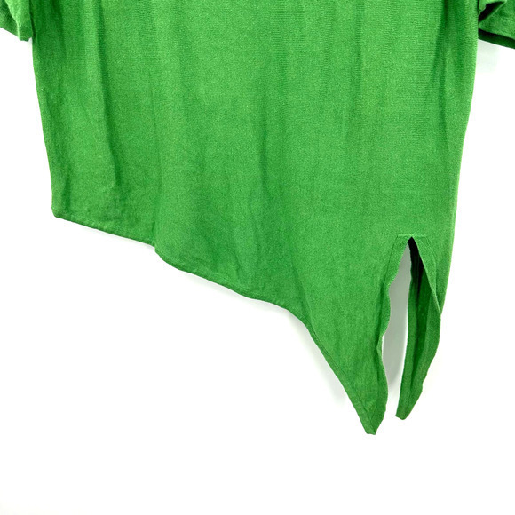 J Jill size small linen blend green top‎ - Picture 4 of 6
